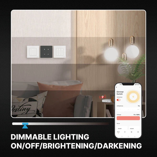 Interruptor Dimmer Star Ring Moes - Zigbee 3.0 - Branco