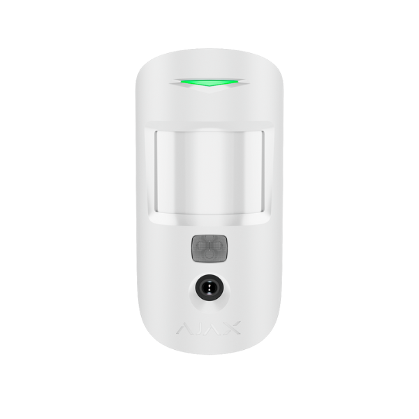 Detector de movimiento inalámbrico AJAX MotionCam PhOD que toma fotografías ante alarmas y a pedido