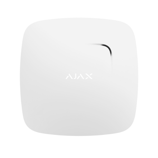 Detector de humo inalámbrico y sensor de temperatura de 868 MHz, color blanco, para alarma Ajax Aj-Hubkit