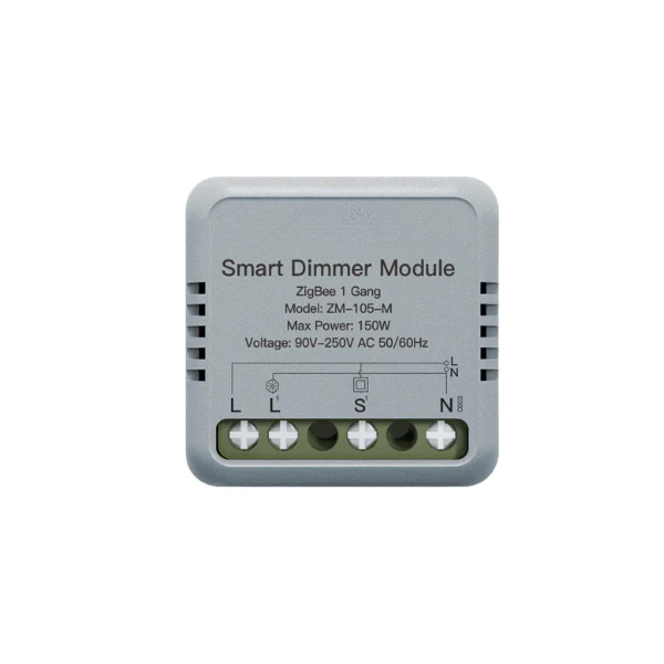 Mini Módulo Zigbee para Luzes Dimmer - Tuya / Smartlife