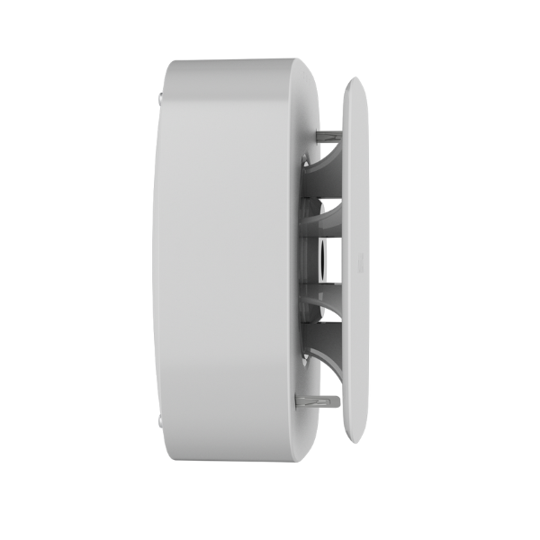 Detector de humo inalámbrico de 868 MHz con sensor de temperatura y sirena, color blanco - Ajax