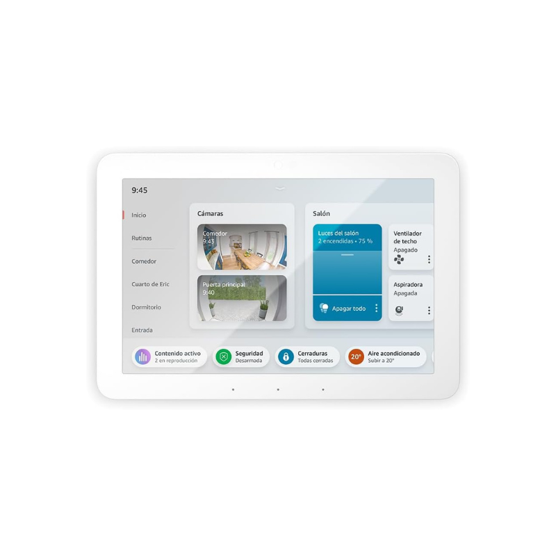 Echo Hub | Panel de control digital del hogar con pantalla de 8"