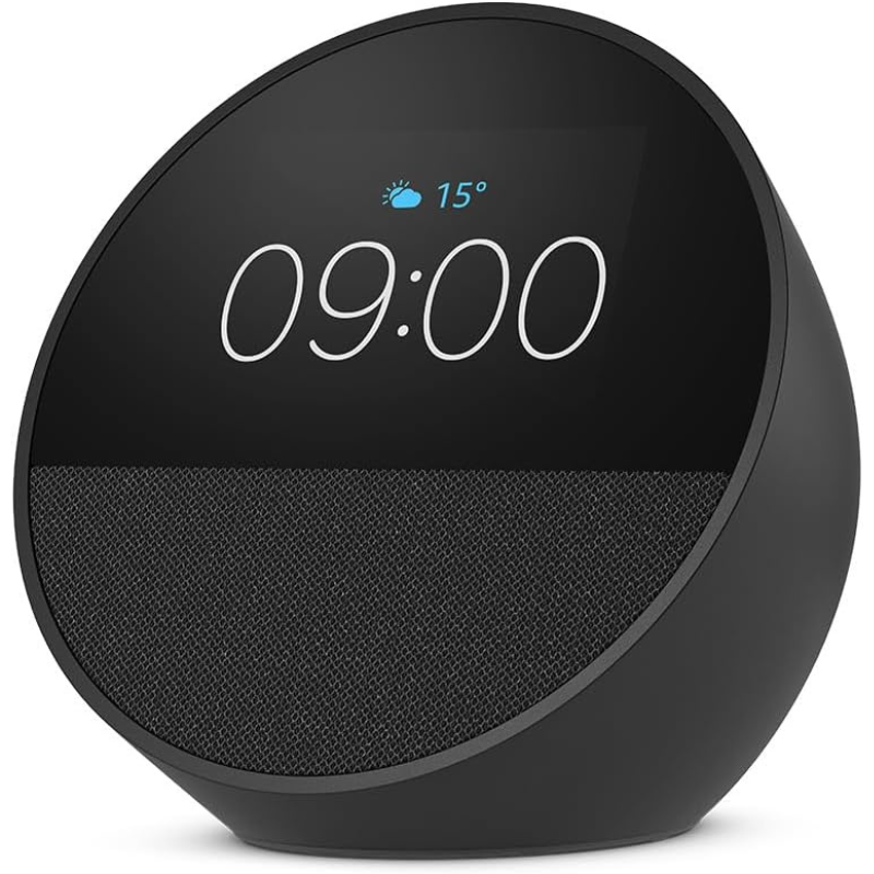 Nuevo Echo Spot, reloj inteligente con alarma y vibración + Alexa