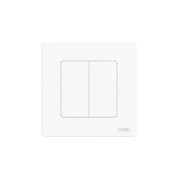 Interruptor Star Ring Zigbee 3.0 Moes - 2 Gang - Branco