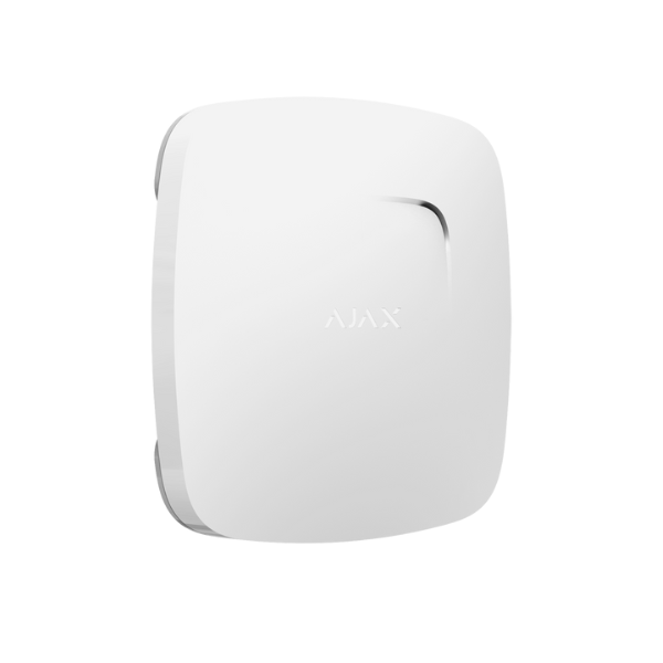 Detector de humo inalámbrico y sensor de temperatura de 868 MHz, color blanco, para alarma Ajax Aj-Hubkit
