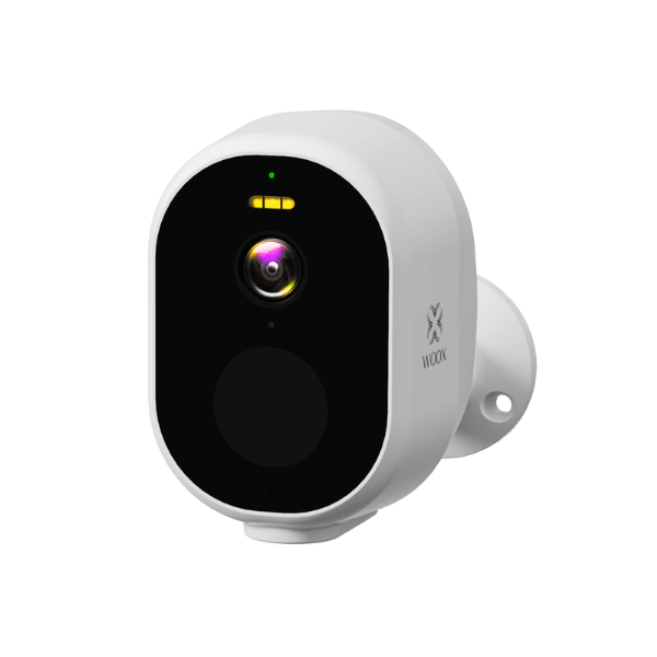 Cámara de seguridad inalámbrica para exteriores con panel solar, Tuya y SmartLife