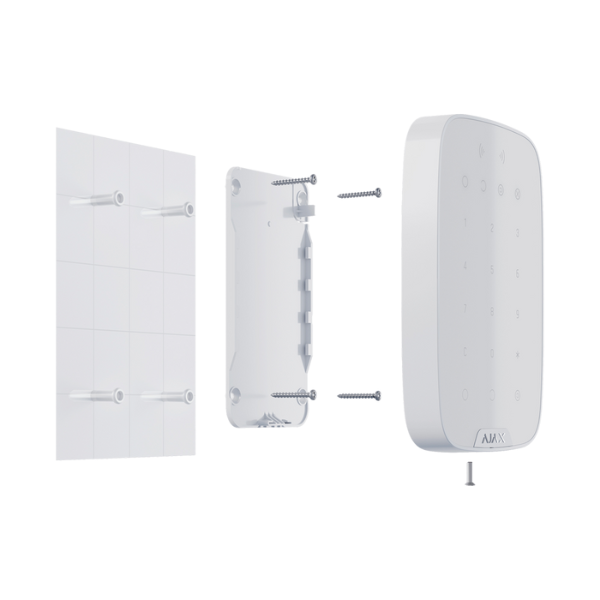 Teclado Ajax independente com leitor de cartões/etiquetas RFID