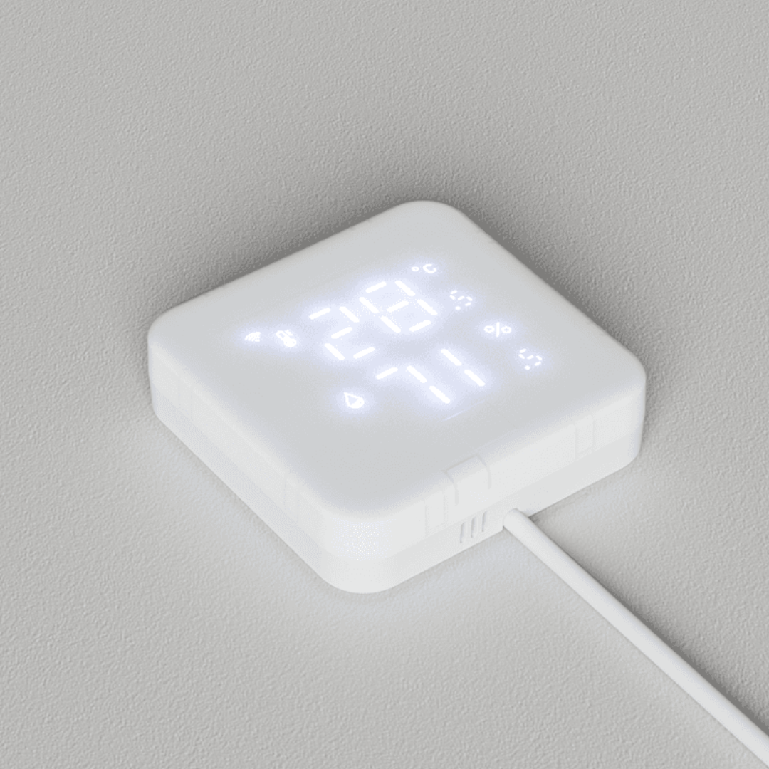 Control remoto universal inteligente por infrarrojos con sensor de temperatura y humedad - Tuya / Smart Life