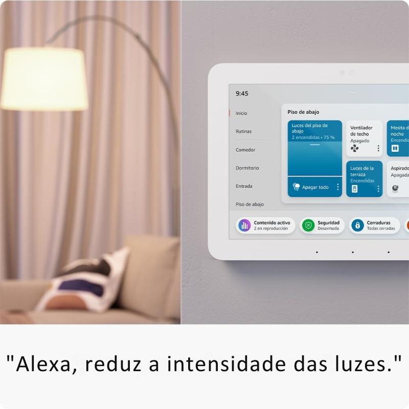 Echo Hub | Panel de control digital del hogar con pantalla de 8"