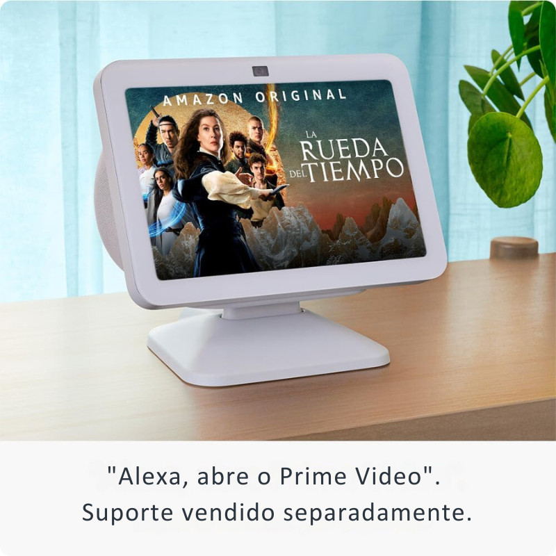 Echo Show 8 (3.ª generación, modelo 2023) | Pantalla táctil inteligente de alta definición con audio espacial, controlador de hogar digital y Alexa