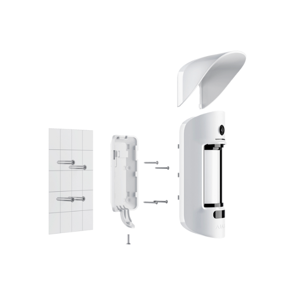 Fotodetector de exterior con solicitud de imagen - Joyero inalámbrico de 868 Mhz - Detección de 3 a 15 M - G