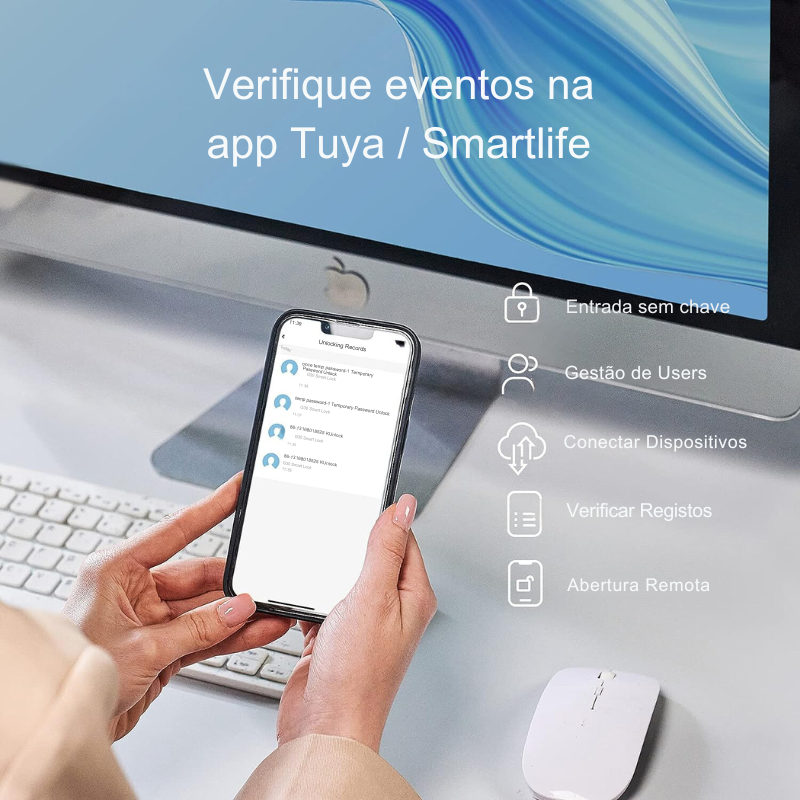 Cerradura inteligente Lockin Smart G30 - Tuya/Smartlife