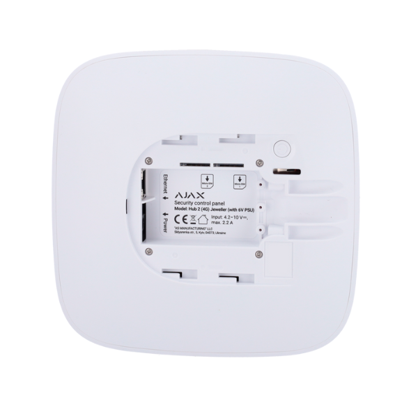 Panel de Control de Alarma Profesional Grado 2 - Funcionamiento Autónomo 6 V DC - Ethernet y Comunicación Dual