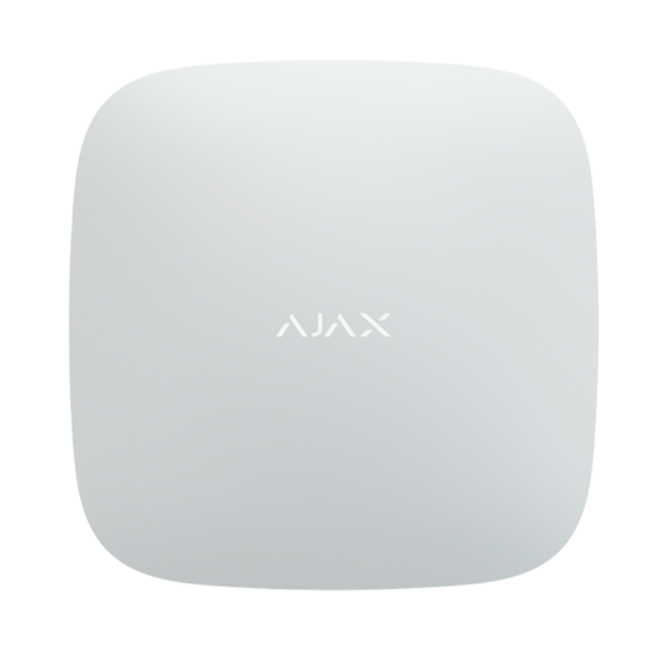 Kit de alarme anti-intrusão profissional c/ sensor de câmara e comunicação Ethernet/GPRS - Branco