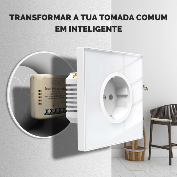 Mini Módulo Wi-Fi Moes para Luzes - Tuya / Smartlife