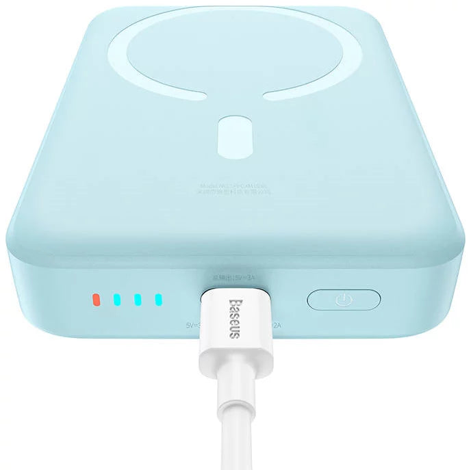 Powerbank Magnetic Mini Wireless Fast Charge 10000mAh 30W Azul