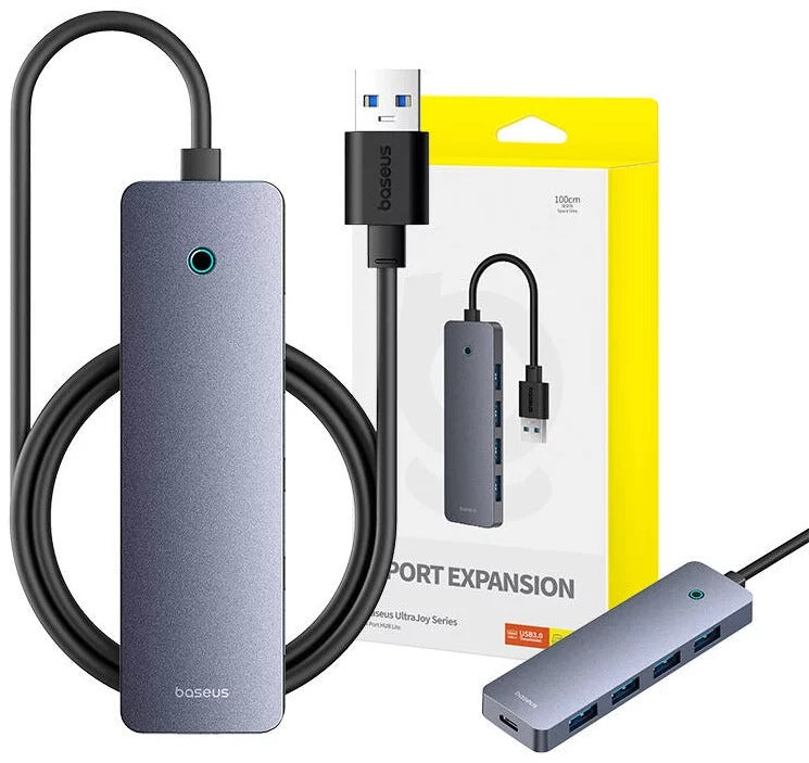 Hub Usb Ultrajoy 4In1 100Cm Cinza