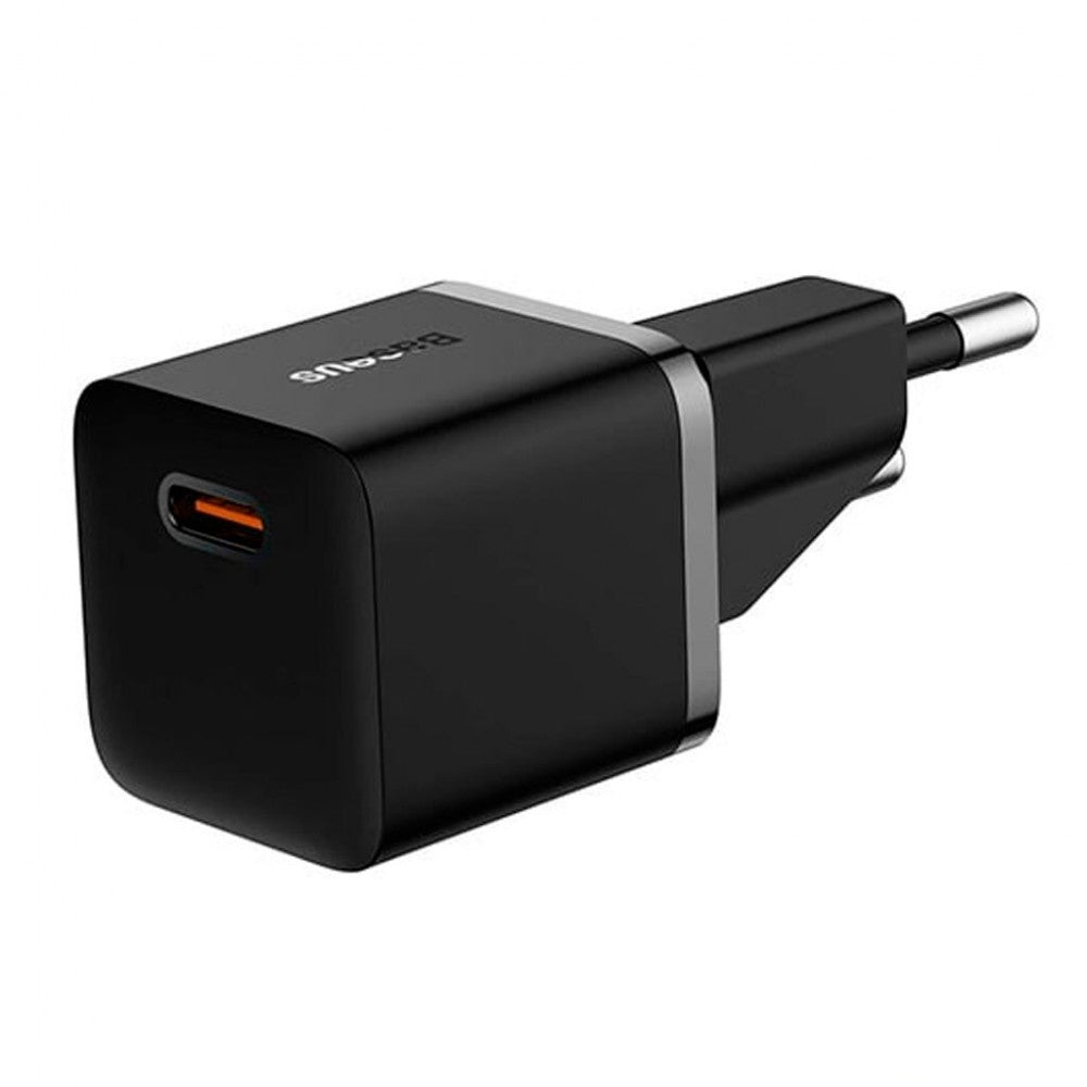 Carregador Baseus GAN5 Fast Charger (Mini) 1C 20W EU Black