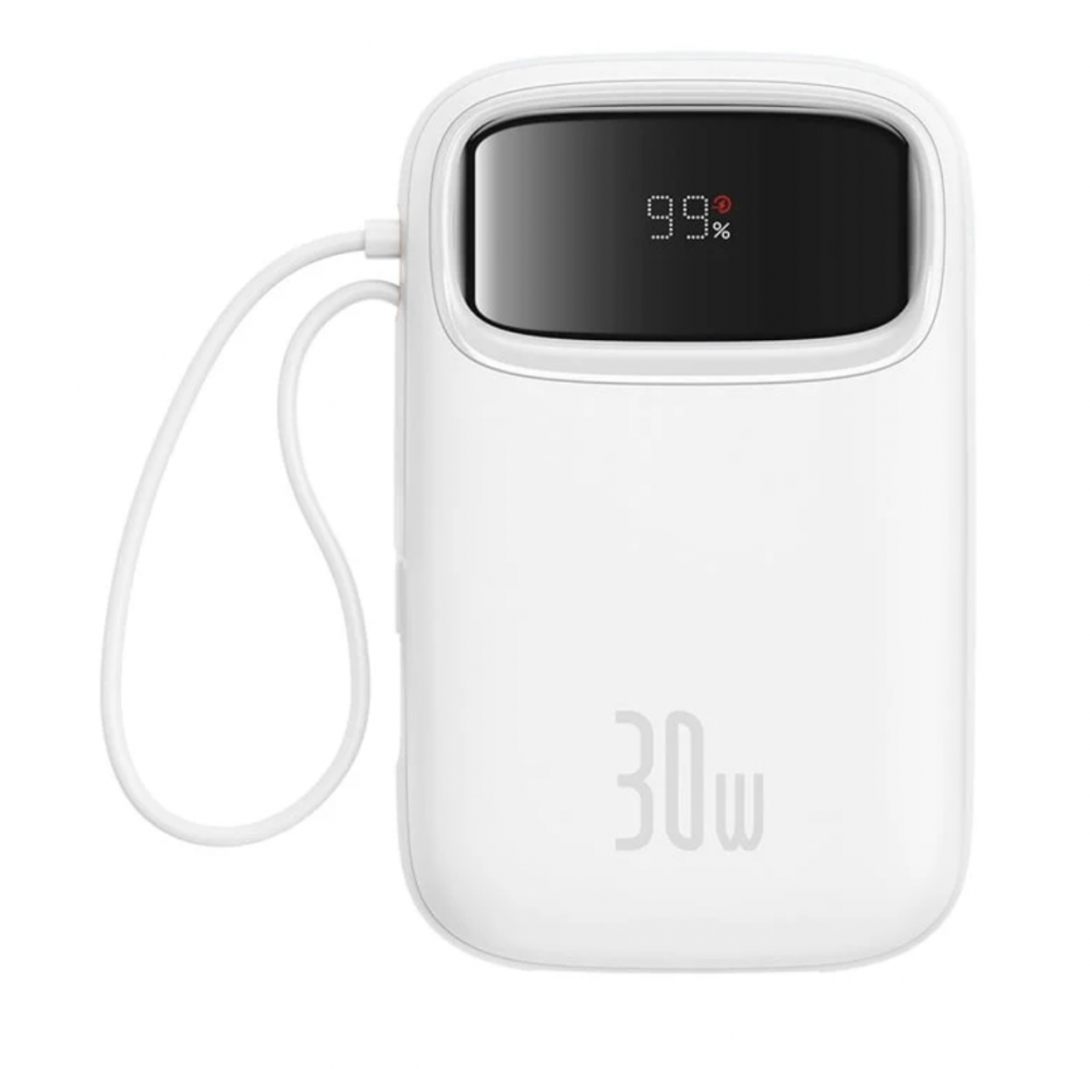 Power Bank QPow 2 2xUSB-C 10000mAh 30W White