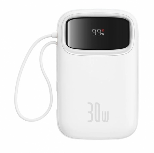 Power Bank QPow 2 2xUSB-C 20000mAh 30W White