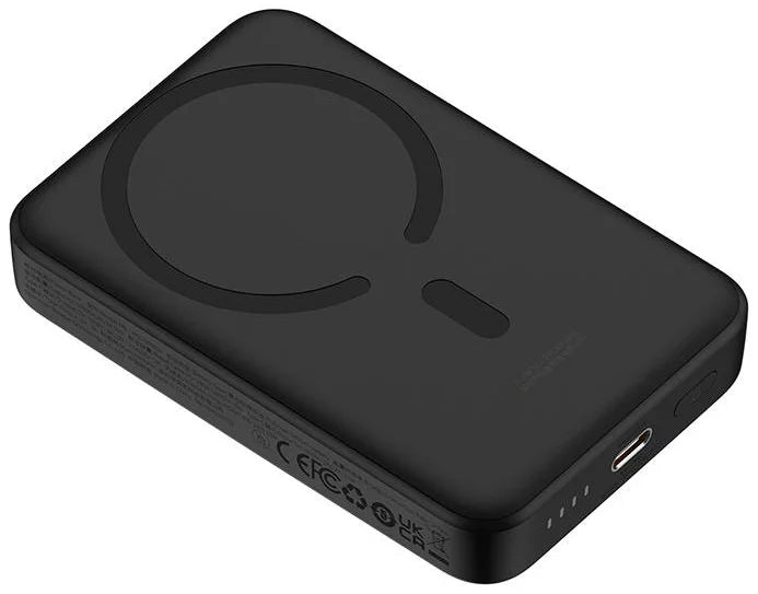 Powerbank Magnetic Mini Wireless Fast Charge 10000mAh 30W Preta
