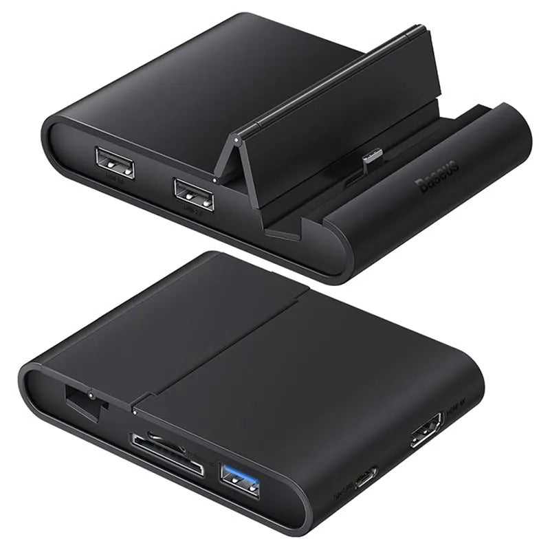 Mate Docking Type-C Mobile Phone Intelligent Hub Docking Station Pro Preto