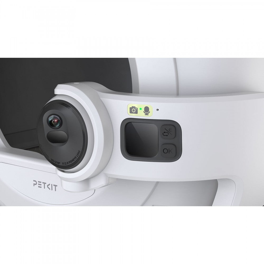 Caixa de Areia Purobot Ultra with Camera Smart Cat Litter Box