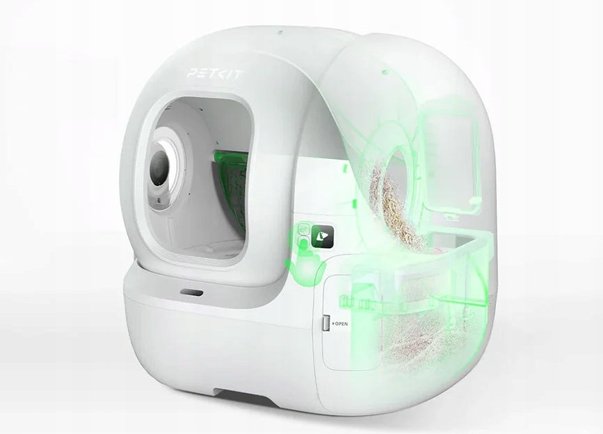 Caixa de Areia Purobot Max Pro with Camera Smart Cat Litter Box