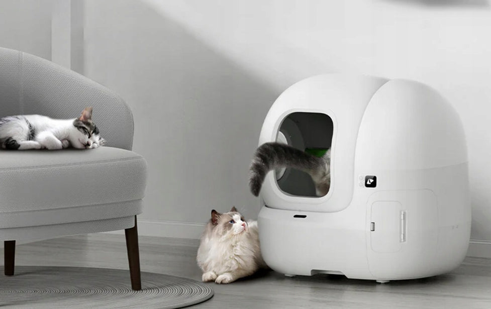 Caixa de Areia Purobot Max Pro with Camera Smart Cat Litter Box