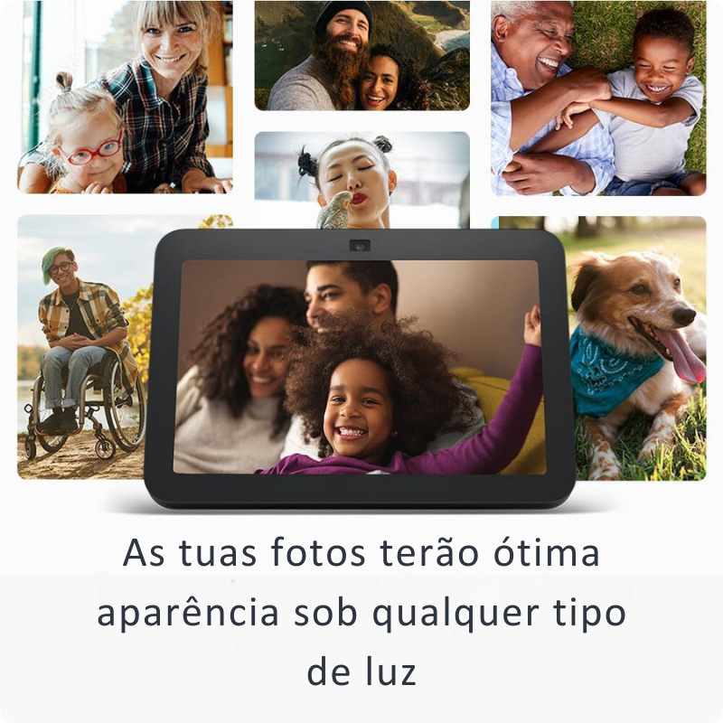 Echo Show 8 (3.ª generación, modelo 2023) | Pantalla táctil inteligente de alta definición con audio espacial, controlador de hogar digital y Alexa
