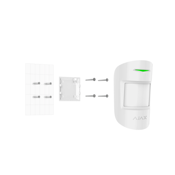 Detector Pir Dupla Tecnologia - Imune a Animais Domésticos - Certificado Grau 2 - 1 Pir Infravermelh