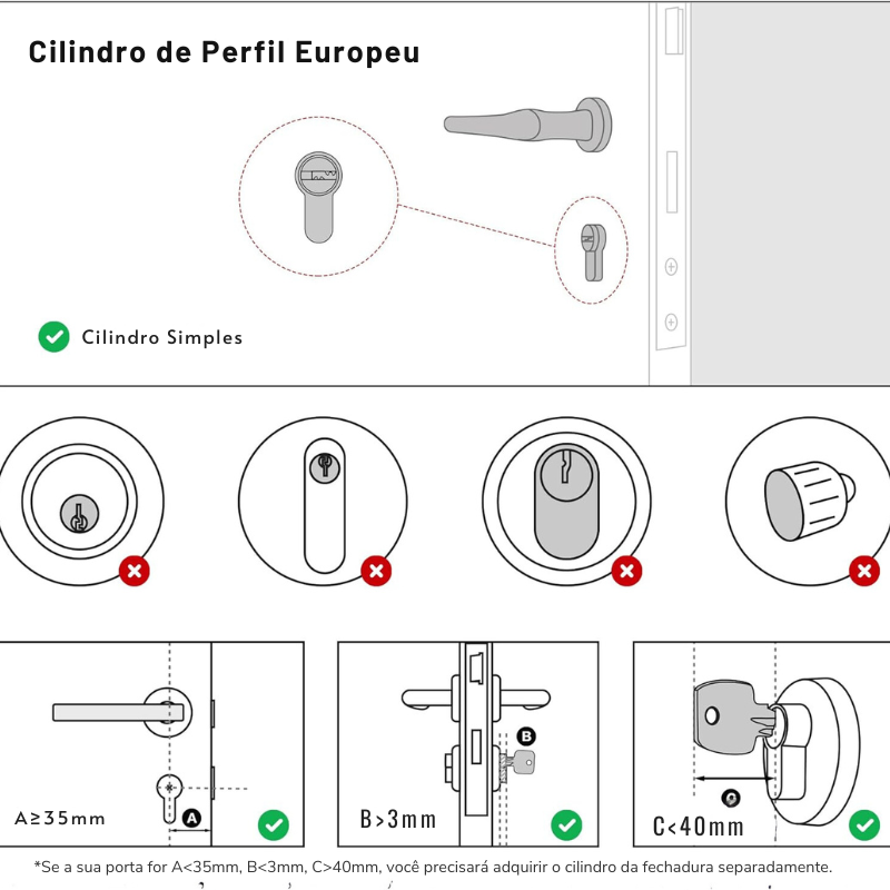 Cerradura inteligente Lockin Smart G30 - Tuya/Smartlife