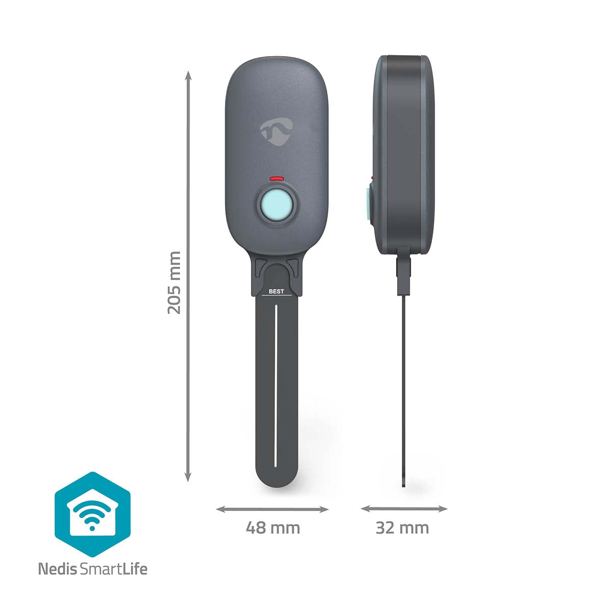 Sensor de Humidade do Solo e da Temperatura Ambiente Inteligente - Nedis - Tuya / SmartLife