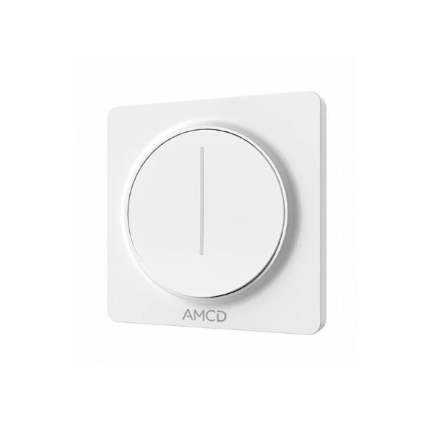 Interruptor de atenuación WiFi híbrido Moes (físico + táctil) - Tuya / Smartlife
