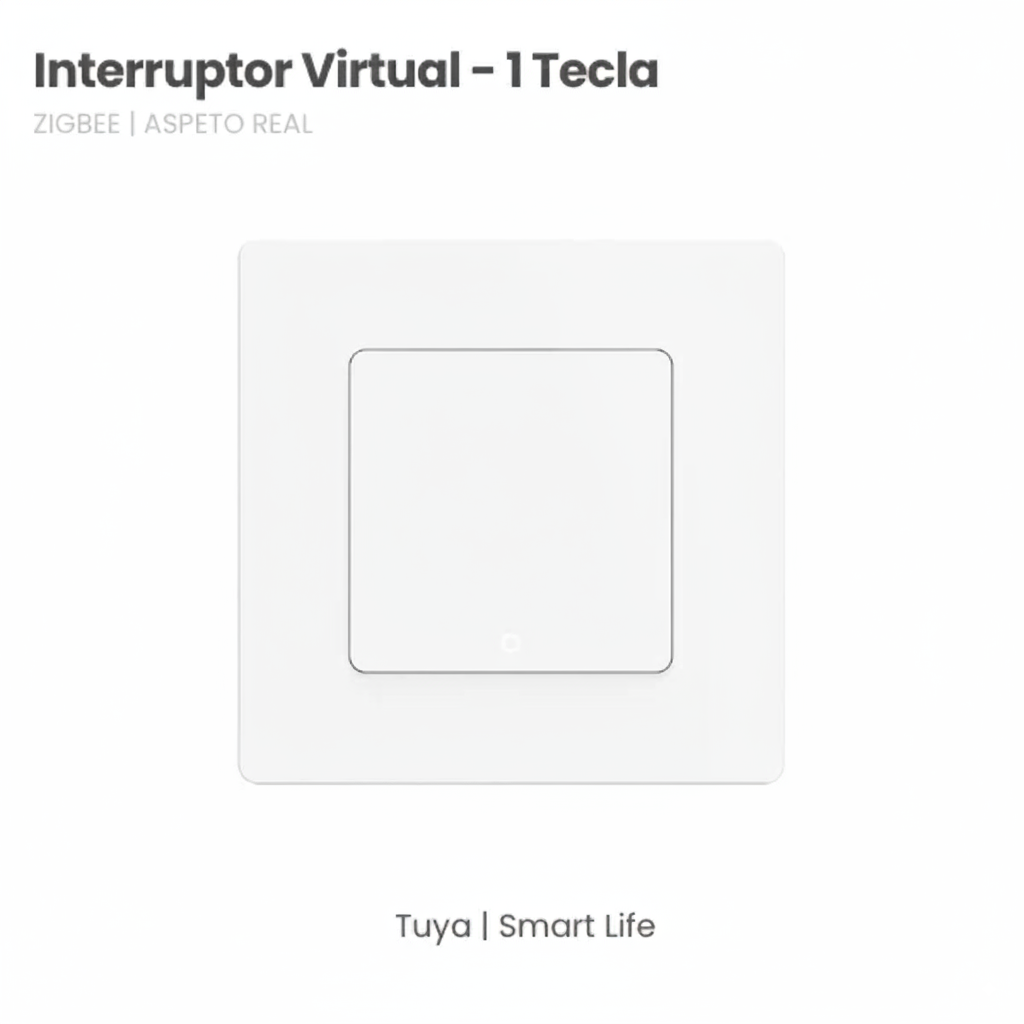 Interruptor Virtual Star Ring - Zigbee 3.0 - Branco
