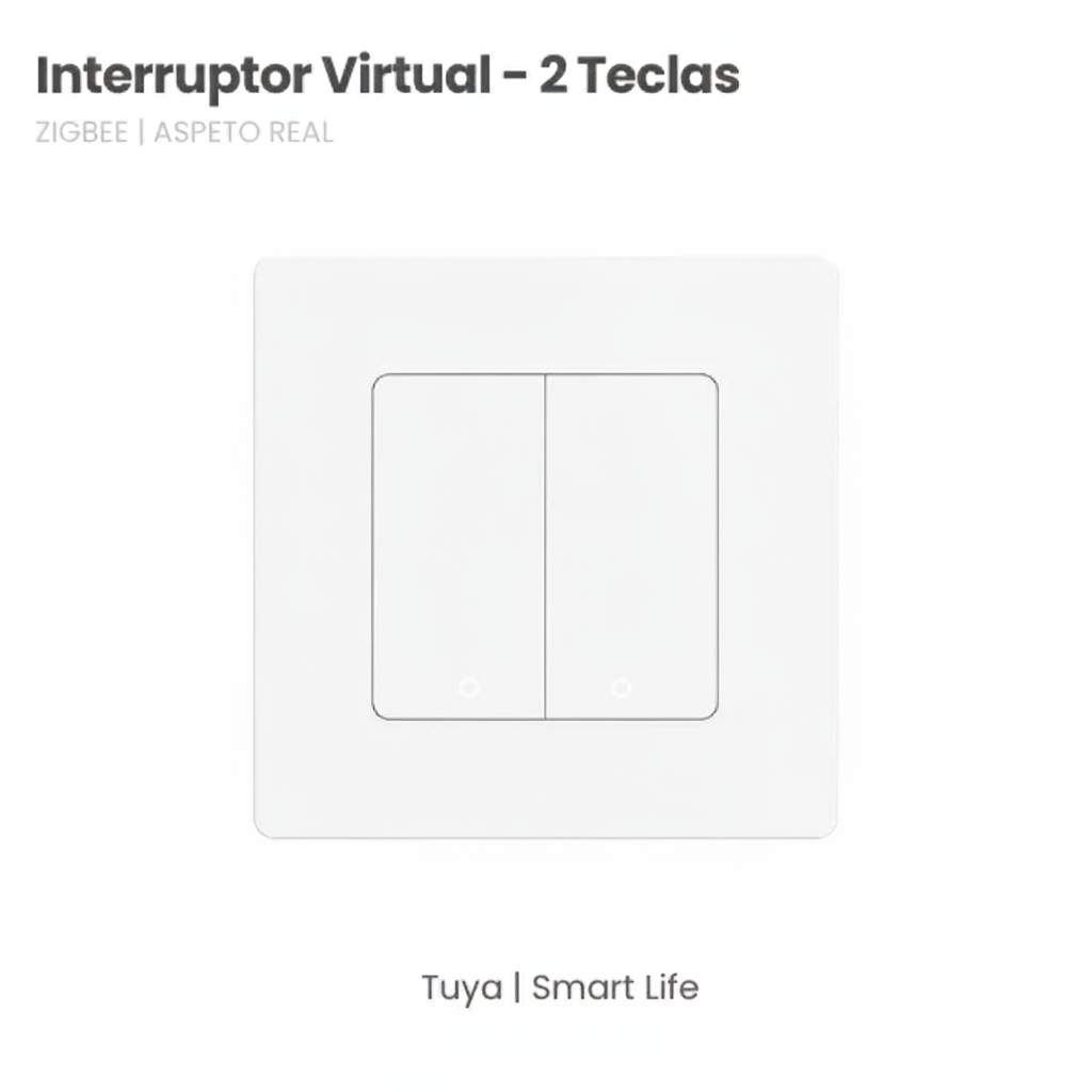 Interruptor Virtual Star Ring - Zigbee 3.0 - Branco