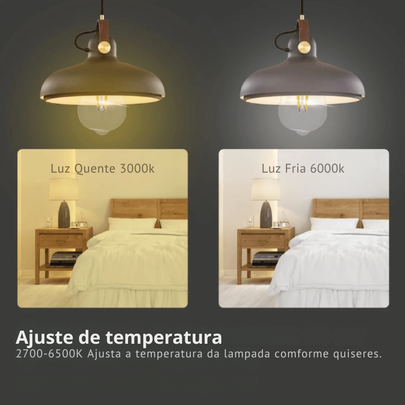 Bombilla de filamento E27 - Matter over Wi-Fi - Tuya / Smartlife
