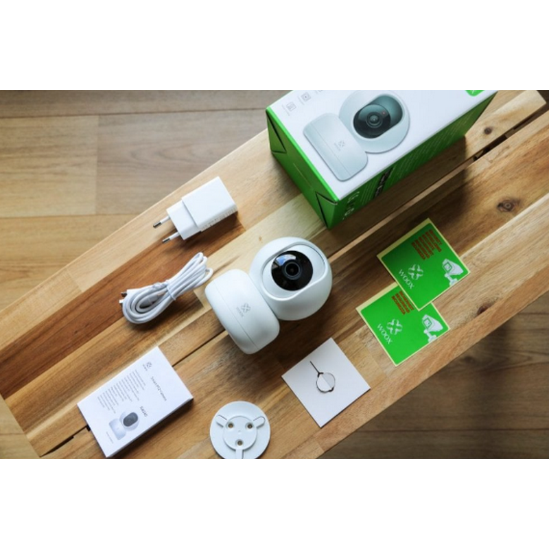 Câmara interna PTZ HD 360 ° Woox / Tuya / Smart Life