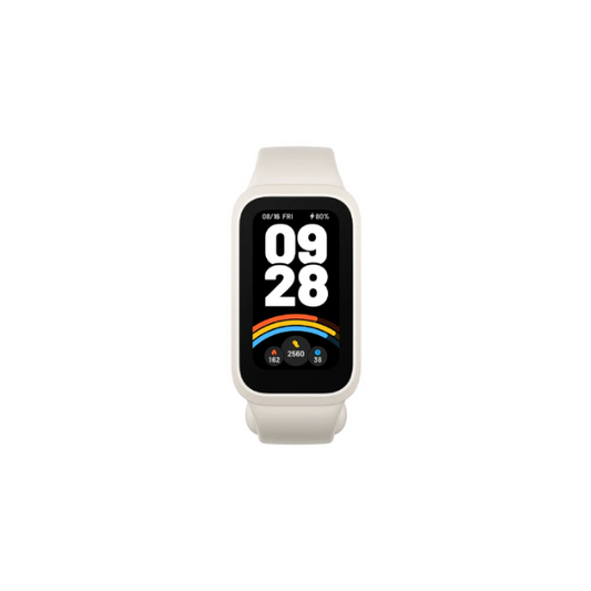 Pulsera inteligente Xiaomi Band 9 Active Beige y Blanca