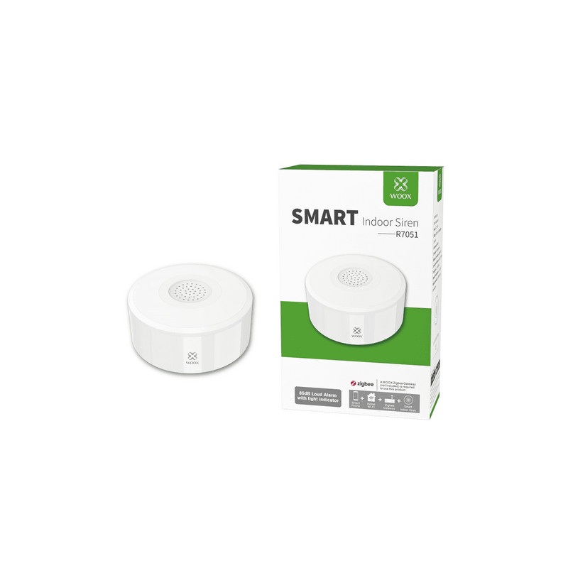 Sirene Interior Inteligente Woox / Tuya / Smart Life