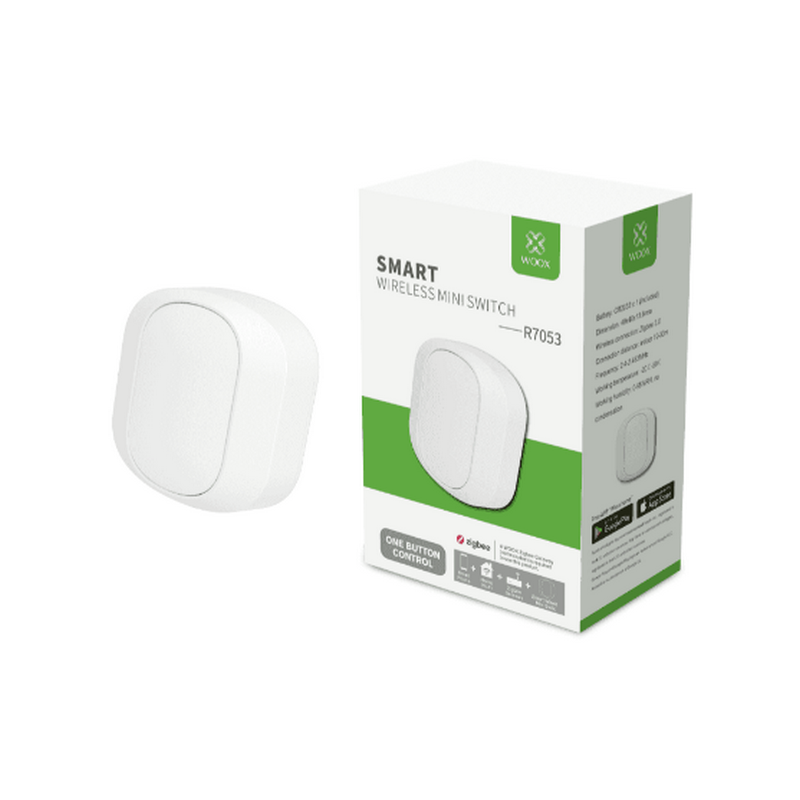 Mini interruptor sem fios inteligente Woox / Tuya / Smart Life