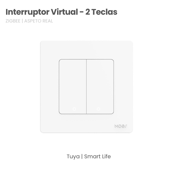 Interruptor Virtual Star Ring Moes - Zigbee 3.0 - Branco
