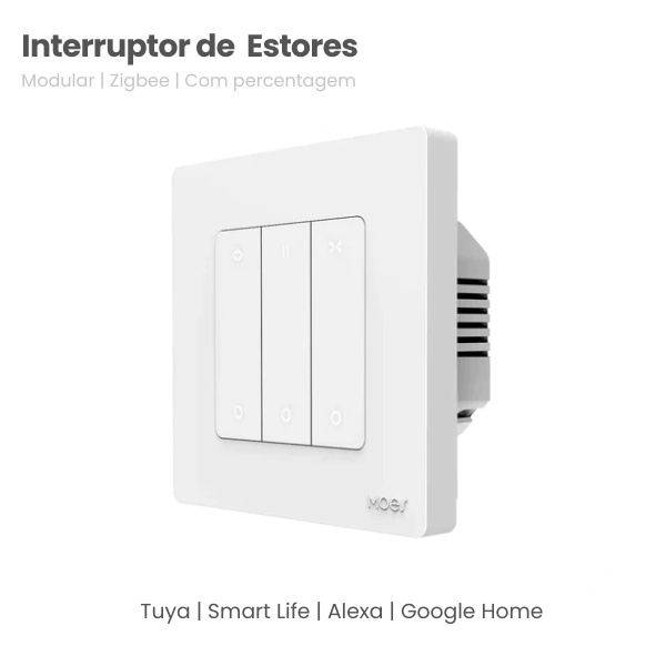 Interruptor Dimmer Star Ring Moes - Zigbee 3.0 - Branco