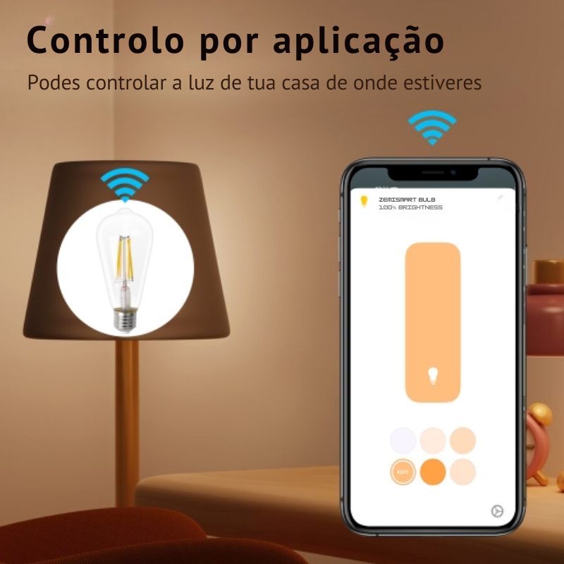 Bombilla de filamento E27 - Matter over Wi-Fi - Tuya / Smartlife