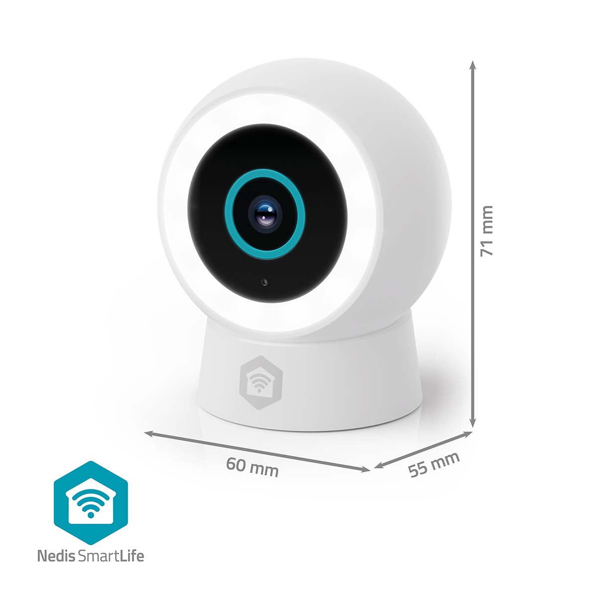 Câmara p/Exterior e Interior com Deteção de Movimento - Nedis - Tuya / SmartLife