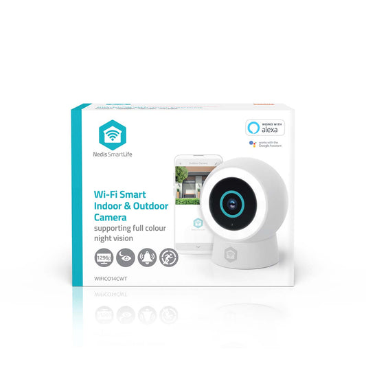 Câmara p/Exterior e Interior com Deteção de Movimento - Nedis - Tuya / SmartLife