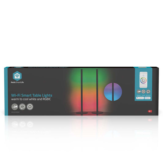 Barras Led de Secretária Inteligentes Wi-Fi - Nedis - Tuya / SmartLife