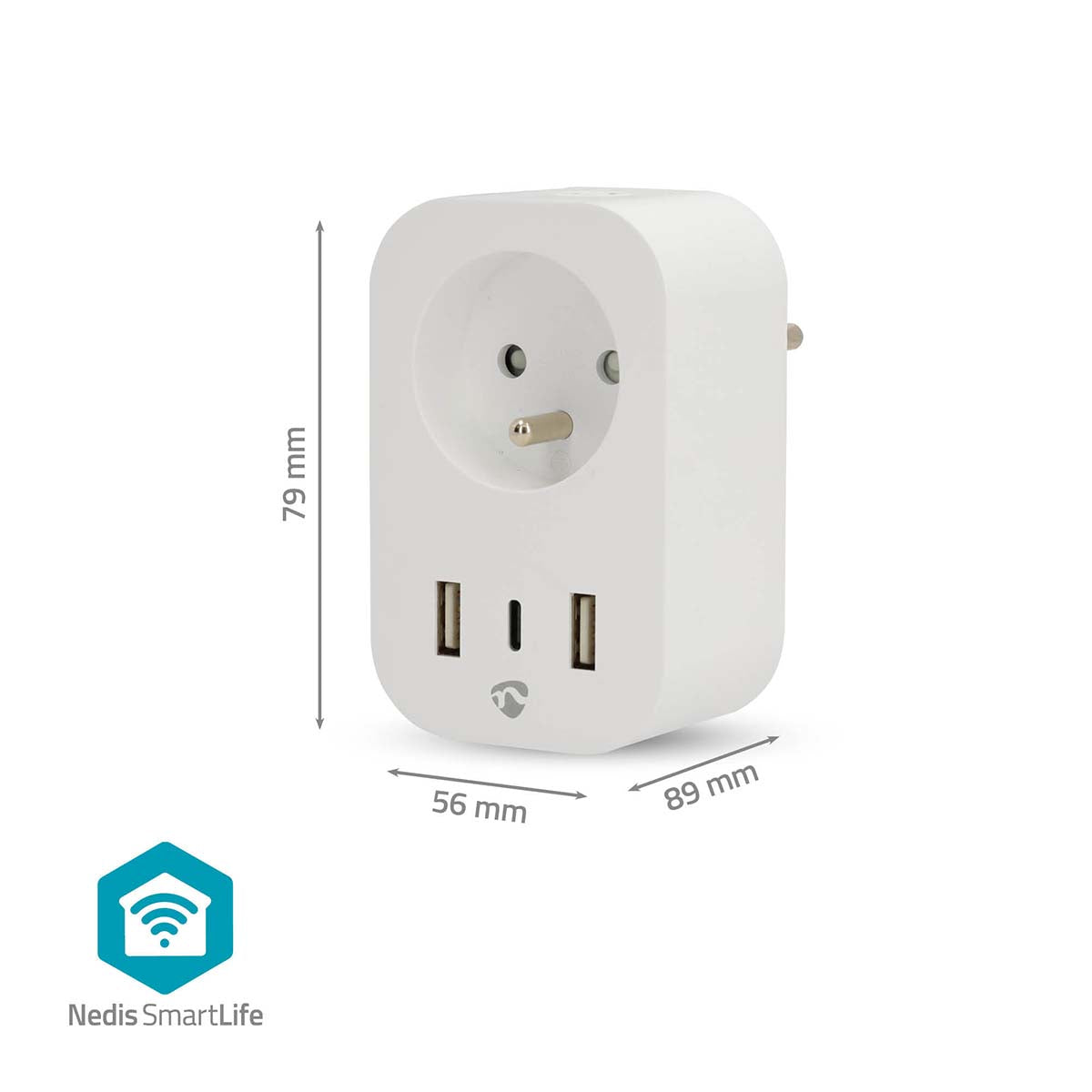 Tomada Inteligente Wi-Fi - Nedit - Tuya / SmartLife