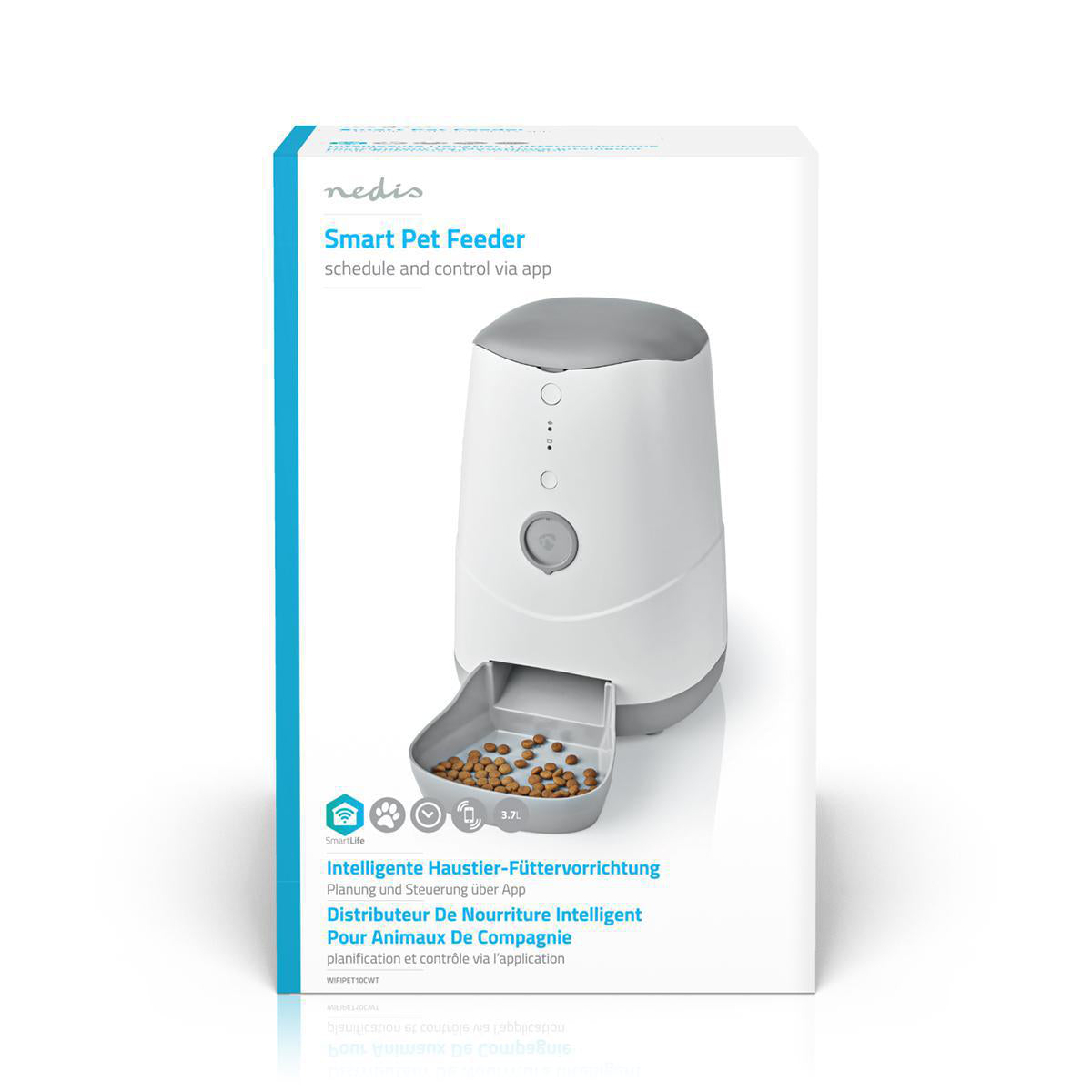 Alimentador Inteligente SmartLife Pet Food Dispenser - Nedis - Tuya / SmartLife
