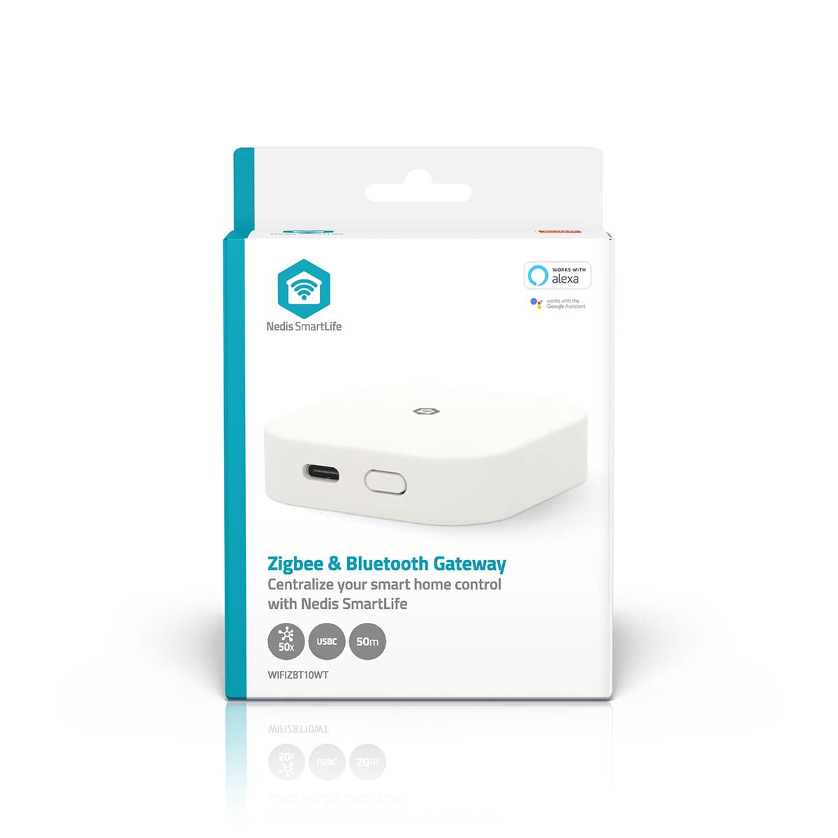 Gateway Smart Zigbee 3.0 USB-C - Nedis - Tuya / SmartLife